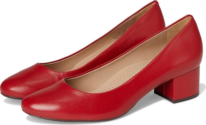 Marc Joseph New York Broadway Pump Women's Shoes Red Napa : 9 M, Leather