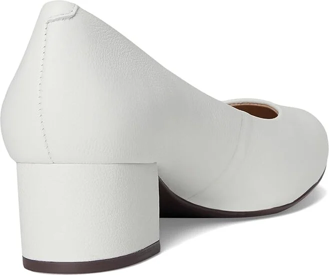 Marc Joseph New York Broadway Pump Women's Shoes White Napa Soft : 6.5 M, Leather - Image 4