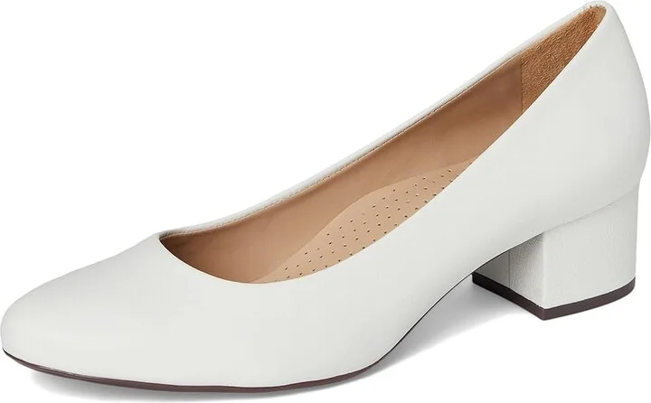 Marc Joseph New York Broadway Pump Women's Shoes White Napa Soft : 6.5 M, Leather - Image 5