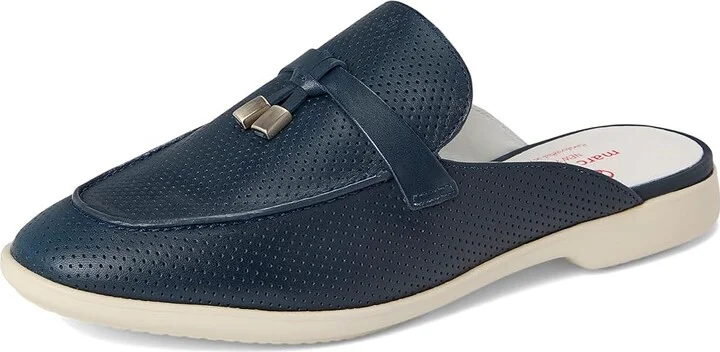 Marc Joseph New York Brooklyn RD Women's Clog Shoes Navy Napa : 8 M, Leather - Image 5