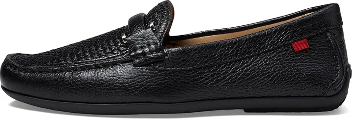 Marc Joseph New York Bryant Park Weave Men's Lace Up Wing Tip Shoes Black Grainy : 9 M, Leather - Image 6