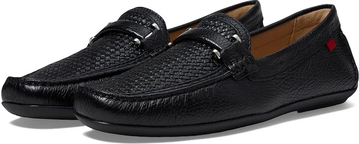 Marc Joseph New York Bryant Park Weave Men's Lace Up Wing Tip Shoes Black Grainy : 9 M, Leather