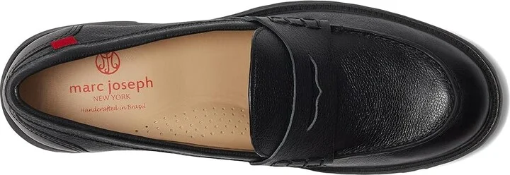 Marc Joseph New York Camden Street Women's Shoes Black Svelte Grainy : 10 M, Leather - Image 2