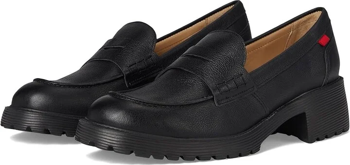 Marc Joseph New York Camden Street Women's Shoes Black Svelte Grainy : 10 M, Leather