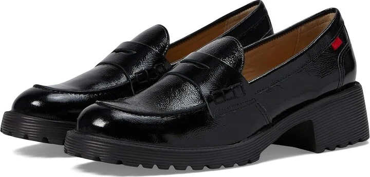 Marc Joseph New York Camden Street Women's Shoes Black Svelte Patent : 7 M, Leather