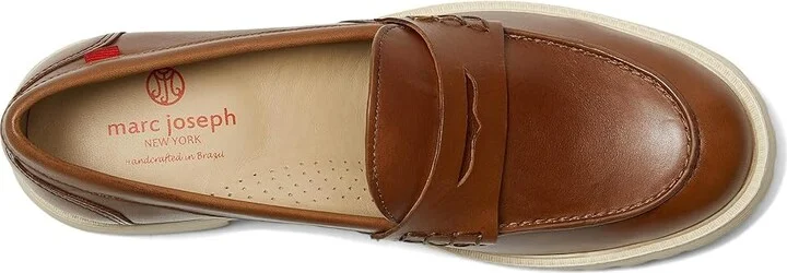 Marc Joseph New York Camden Street Women's Shoes Cognac Burnished Napa : 7 M, Leather - Image 2