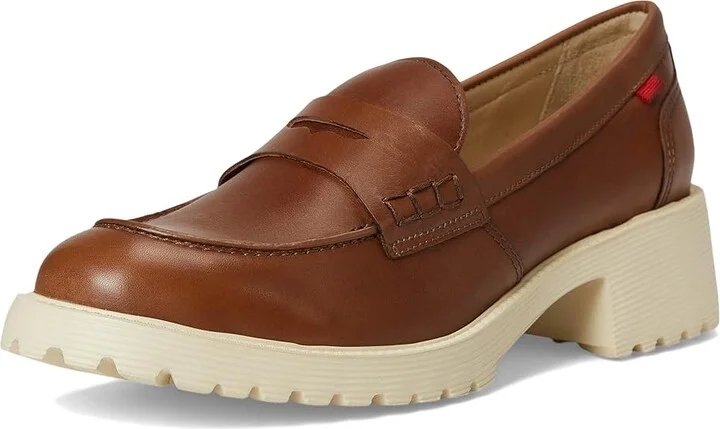 Marc Joseph New York Camden Street Women's Shoes Cognac Burnished Napa : 7 M, Leather - Image 5
