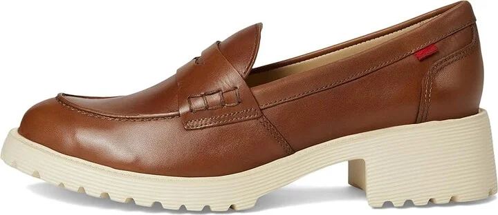 Marc Joseph New York Camden Street Women's Shoes Cognac Burnished Napa : 7 M, Leather - Image 6