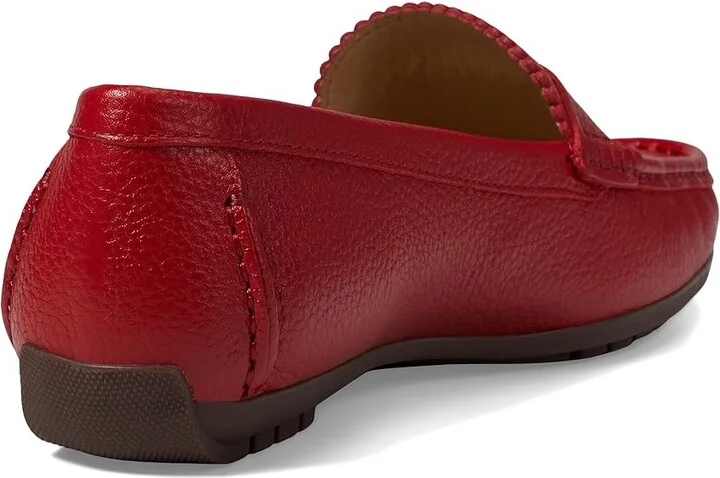 Marc Joseph New York Carrol Street 2.0 Women's Flat Shoes Red Grainy : 9.5 M, Leather - Image 4