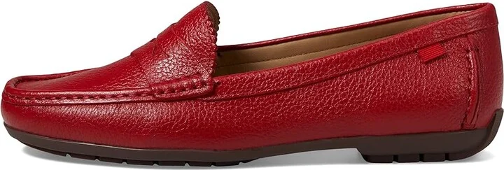Marc Joseph New York Carrol Street 2.0 Women's Flat Shoes Red Grainy : 9.5 M, Leather - Image 6
