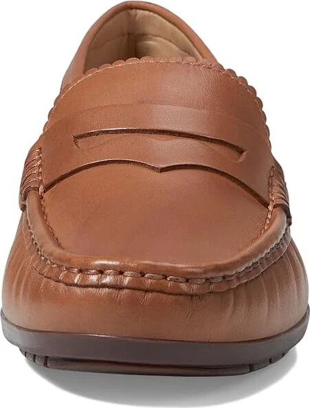 Marc Joseph New York Carrol Street 2.0 Women's Flat Shoes Tan Burnished Napa : 8.5 M, Leather - Image 5