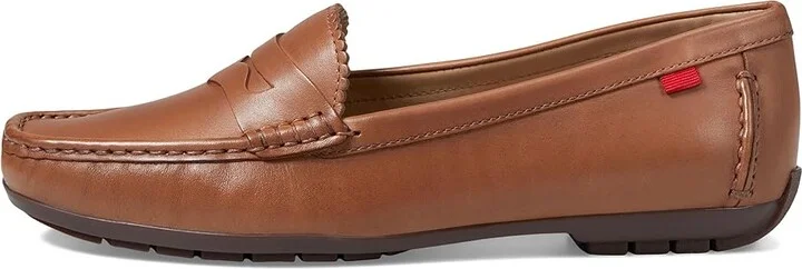 Marc Joseph New York Carrol Street 2.0 Women's Flat Shoes Tan Burnished Napa : 8.5 M, Leather - Image 6