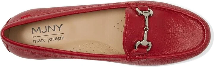 Marc Joseph New York Carter Road Women's Shoes Red Grainy 1 : 9.5 M, Leather - Image 2