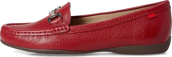 Marc Joseph New York Carter Road Women's Shoes Red Grainy : 9 W, Leather - Image 6