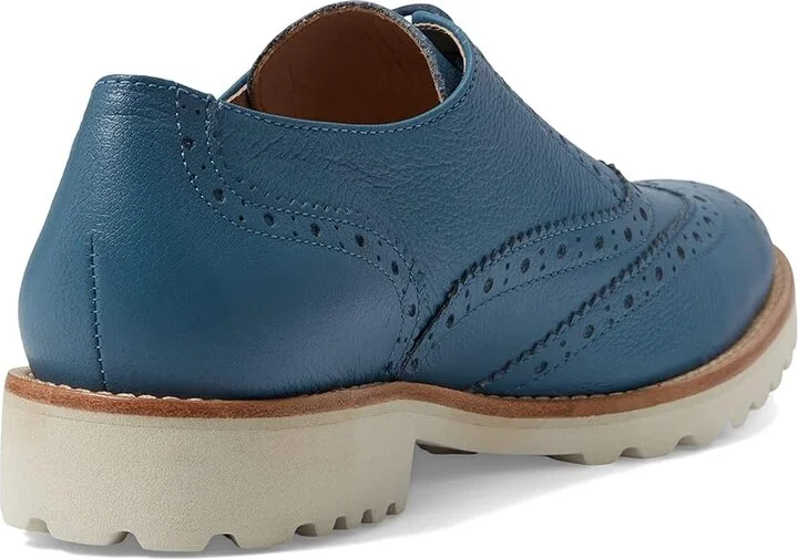 Marc Joseph New York Central Park West Women's Shoes Atlantic Blue Mini Grainy : 5.5 M, Leather - Image 4