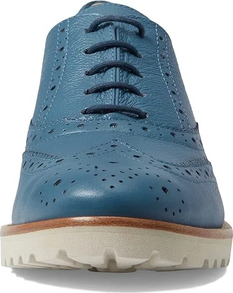 Marc Joseph New York Central Park West Women's Shoes Atlantic Blue Mini Grainy : 5.5 M, Leather - Image 5