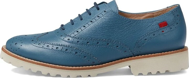 Marc Joseph New York Central Park West Women's Shoes Atlantic Blue Mini Grainy : 5.5 M, Leather - Image 6