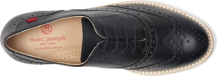 Marc Joseph New York Central Park West Women's Shoes Black Svelte Grainy : 8.5 M, Leather - Image 2