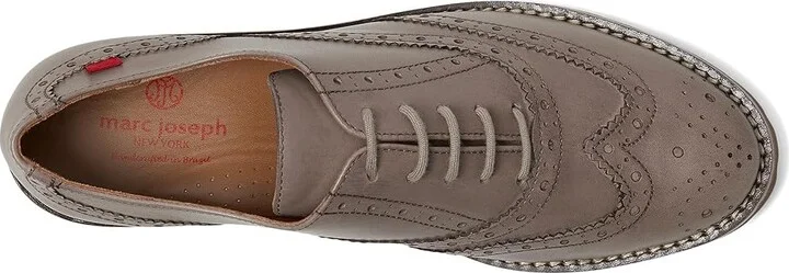 Marc Joseph New York Central Park West Women's Shoes Greige Brushed Napa : 8.5 M, Leather - Image 2