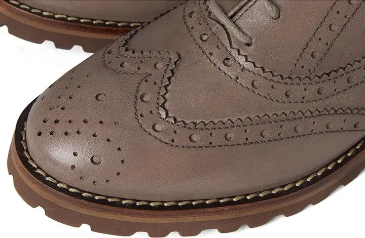 Marc Joseph New York Central Park West Women's Shoes Greige Brushed Napa : 8.5 M, Leather - Image 7