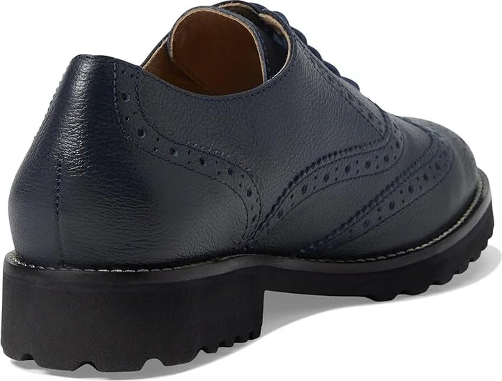 Marc Joseph New York Central Park West Women's Shoes Navy Svelte Grainy : 9 M, Leather - Image 4