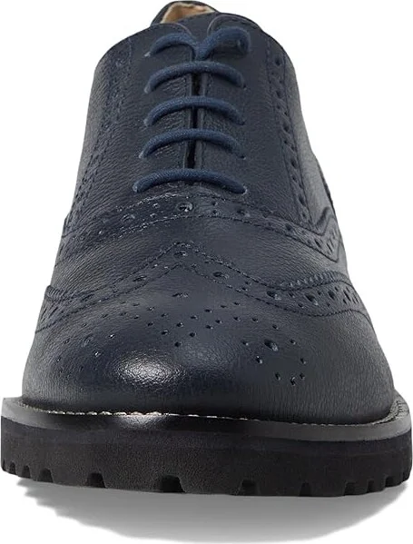 Marc Joseph New York Central Park West Women's Shoes Navy Svelte Grainy : 9 M, Leather - Image 5
