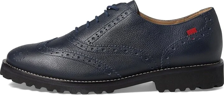 Marc Joseph New York Central Park West Women's Shoes Navy Svelte Grainy : 9 M, Leather - Image 6
