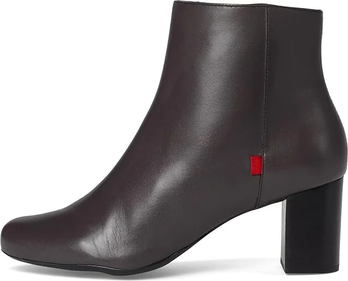 Marc Joseph New York Charles ST Bootie Women's Shoes Charcoal Brushed Napa : 6.5 M, Leather - Image 6