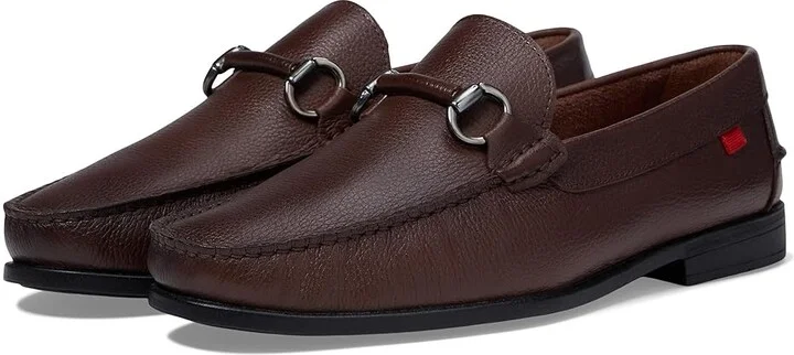 Marc Joseph New York Clarkson St Men's Lace Up Wing Tip Shoes Brown Grainy : 9.5 M, Leather/Rubber