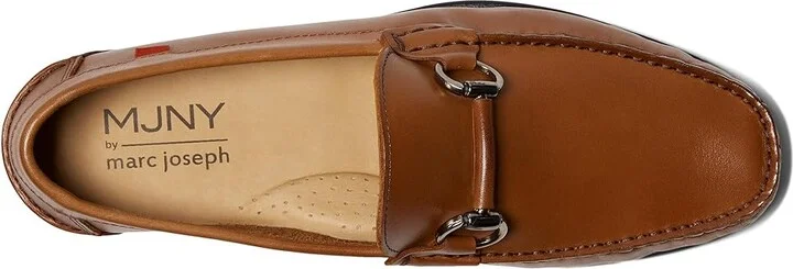Marc Joseph New York Clarkson St Men's Lace Up Wing Tip Shoes Tan Napa : 10.5 M, Leather/Rubber - Image 2