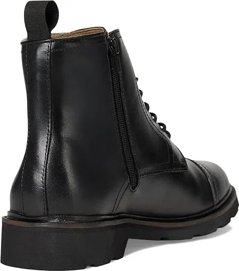 Marc Joseph New York Coleman Street Men's Lace Up Wing Tip Shoes Black Napa : 8.5 M, Leather - Image 4