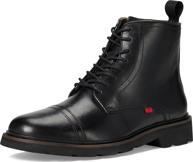 Marc Joseph New York Coleman Street Men's Lace Up Wing Tip Shoes Black Napa : 8.5 M, Leather - Image 5