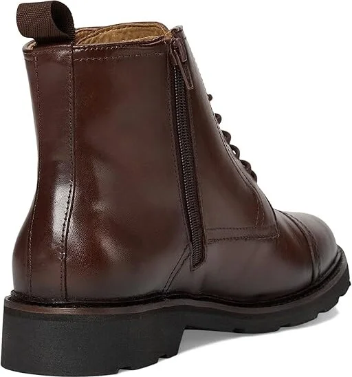 Marc Joseph New York Coleman Street Men's Lace Up Wing Tip Shoes Cafe Napa : 13 M, Leather - Image 4