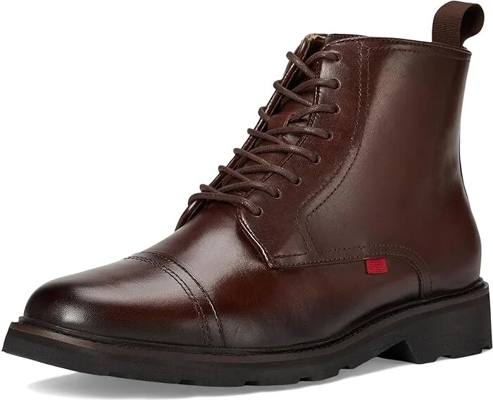 Marc Joseph New York Coleman Street Men's Lace Up Wing Tip Shoes Cafe Napa : 13 M, Leather - Image 5