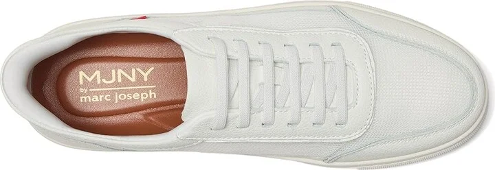 Marc Joseph New York Columbia Street (hands Free Technology) Women's Shoes White Grainy Leather : 10 M - Image 2