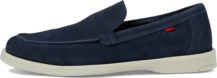 Marc Joseph New York Cooper St Men's Lace Up Wing Tip Shoes Azul Suede : 8.5 M, Leather - Image 6