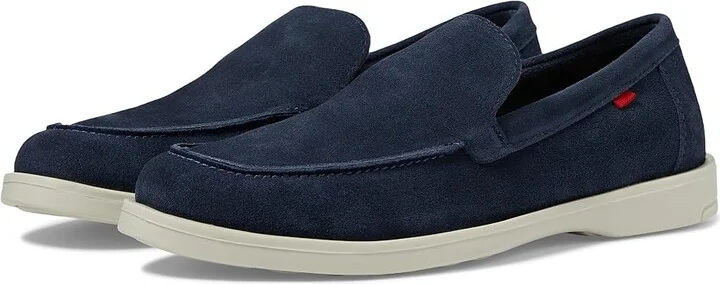 Marc Joseph New York Cooper St Men's Lace Up Wing Tip Shoes Azul Suede : 8.5 M, Leather