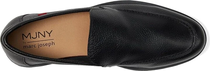 Marc Joseph New York Cooper St Men's Lace Up Wing Tip Shoes Black Grainy : 9.5 M, Leather - Image 2