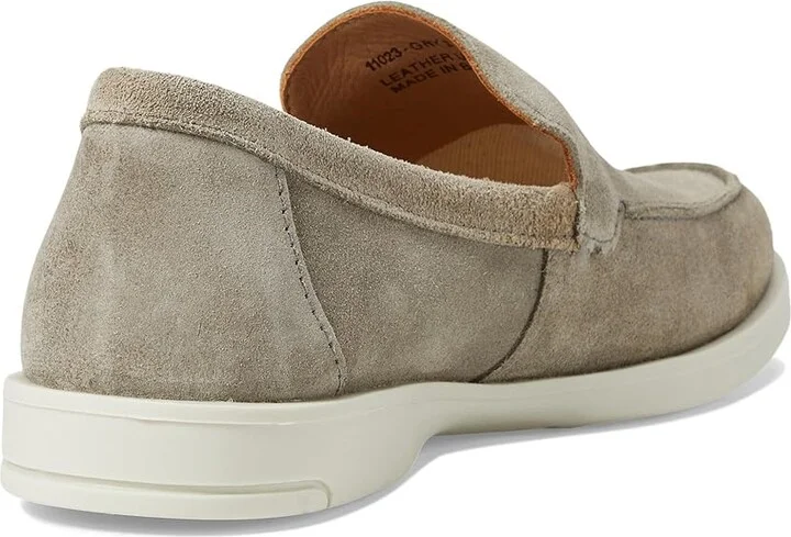 Marc Joseph New York Cooper St Men's Lace Up Wing Tip Shoes Grey Suede : 13 M, Leather - Image 4