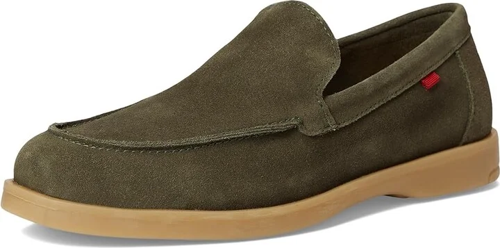 Marc Joseph New York Cooper St Men's Lace Up Wing Tip Shoes Oilve Suede : 8 M, Leather - Image 5