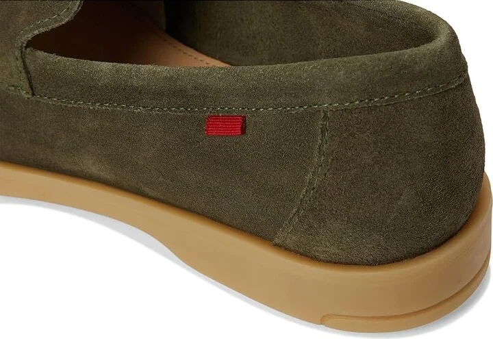 Marc Joseph New York Cooper St Men's Lace Up Wing Tip Shoes Oilve Suede : 8 M, Leather - Image 7