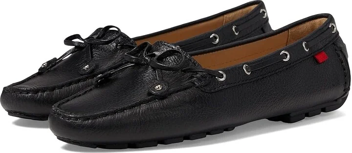 Marc Joseph New York Cypress Hill Women's Shoes Black Grainy : 5 M, Leather