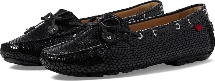 Marc Joseph New York Cypress Hill Women's Shoes Black Snake : 5 M, Leather