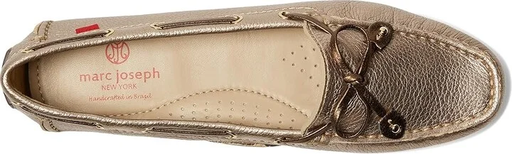 Marc Joseph New York Cypress Hill Women's Shoes Gold Grainy : 7 M, Leather - Image 2