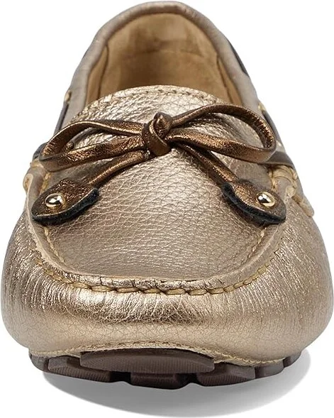 Marc Joseph New York Cypress Hill Women's Shoes Gold Grainy : 7 M, Leather - Image 5