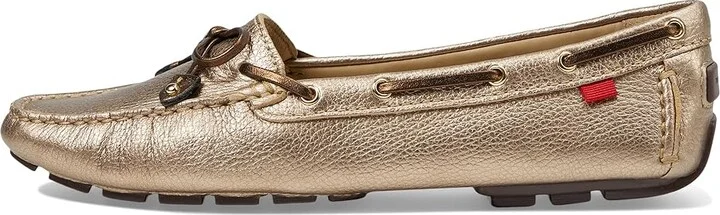Marc Joseph New York Cypress Hill Women's Shoes Gold Grainy : 7 M, Leather - Image 6