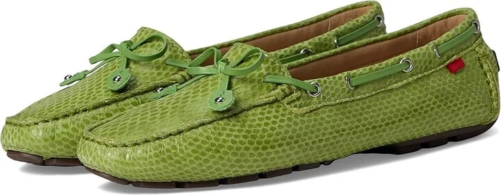 Marc Joseph New York Cypress Hill Women's Shoes Lime Snake : 5.5 M, Leather