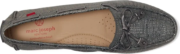 Marc Joseph New York Cypress Hill Women's Shoes Metallic Pewter Gator : 7 M, Leather - Image 2