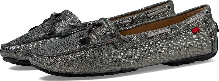 Marc Joseph New York Cypress Hill Women's Shoes Metallic Pewter Gator : 7 M, Leather