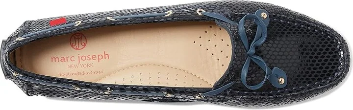 Marc Joseph New York Cypress Hill Women's Shoes Navy Snake : 5 M, Leather - Image 2